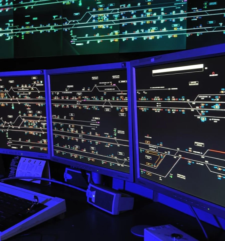 Control & Monitoring of Railway Stations