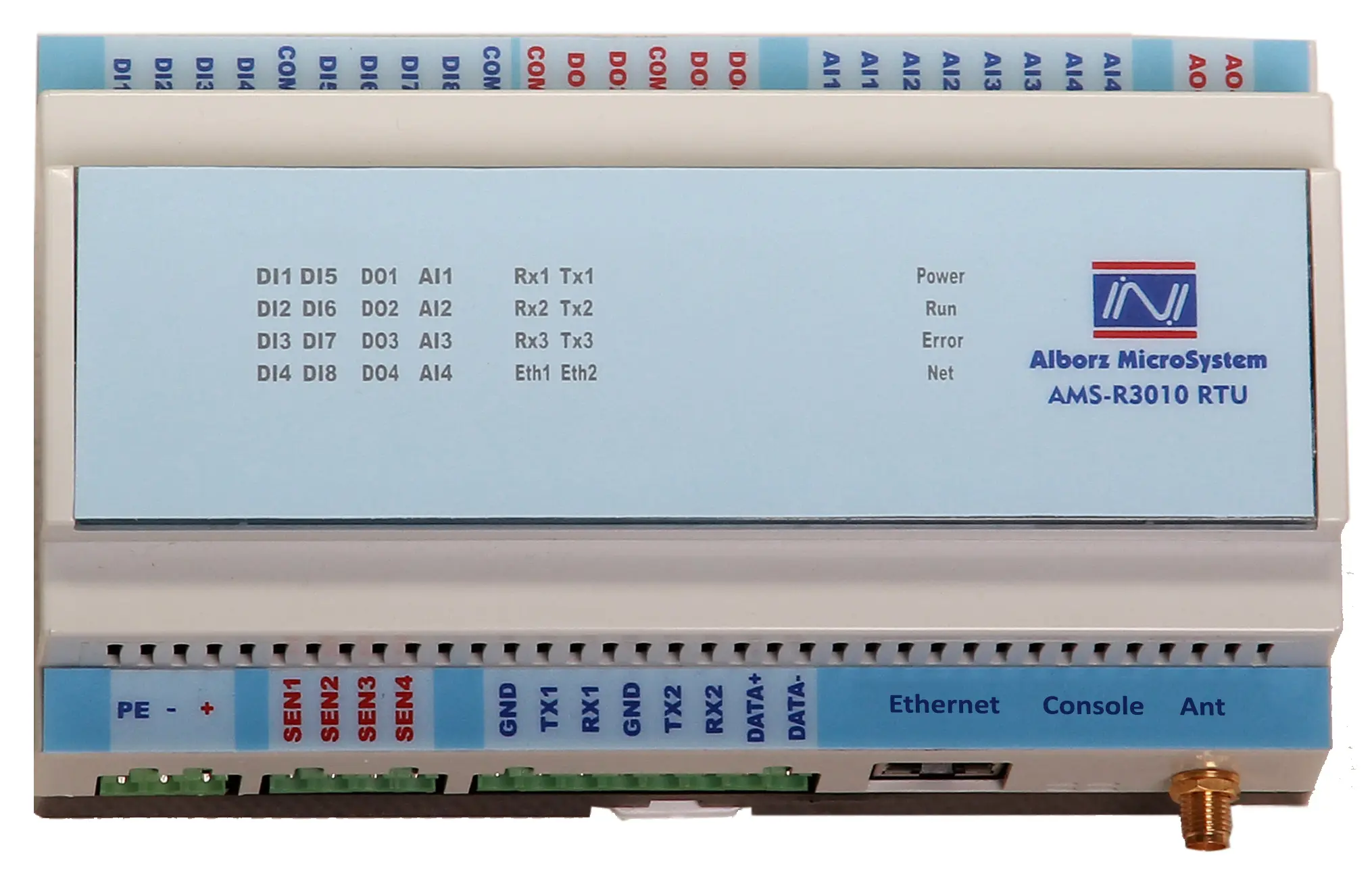AMS-R3010 RTU front view
